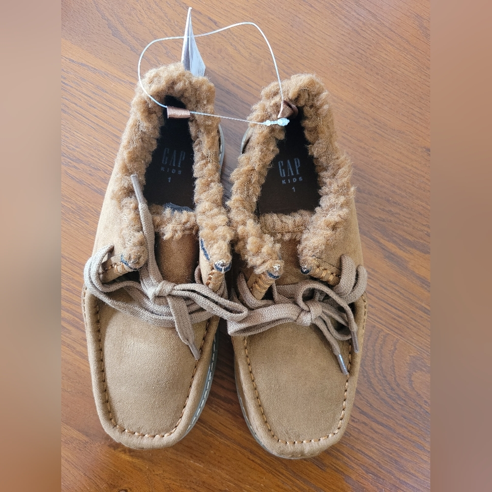 Gap Kis Boys Shoes Brown, Size 1